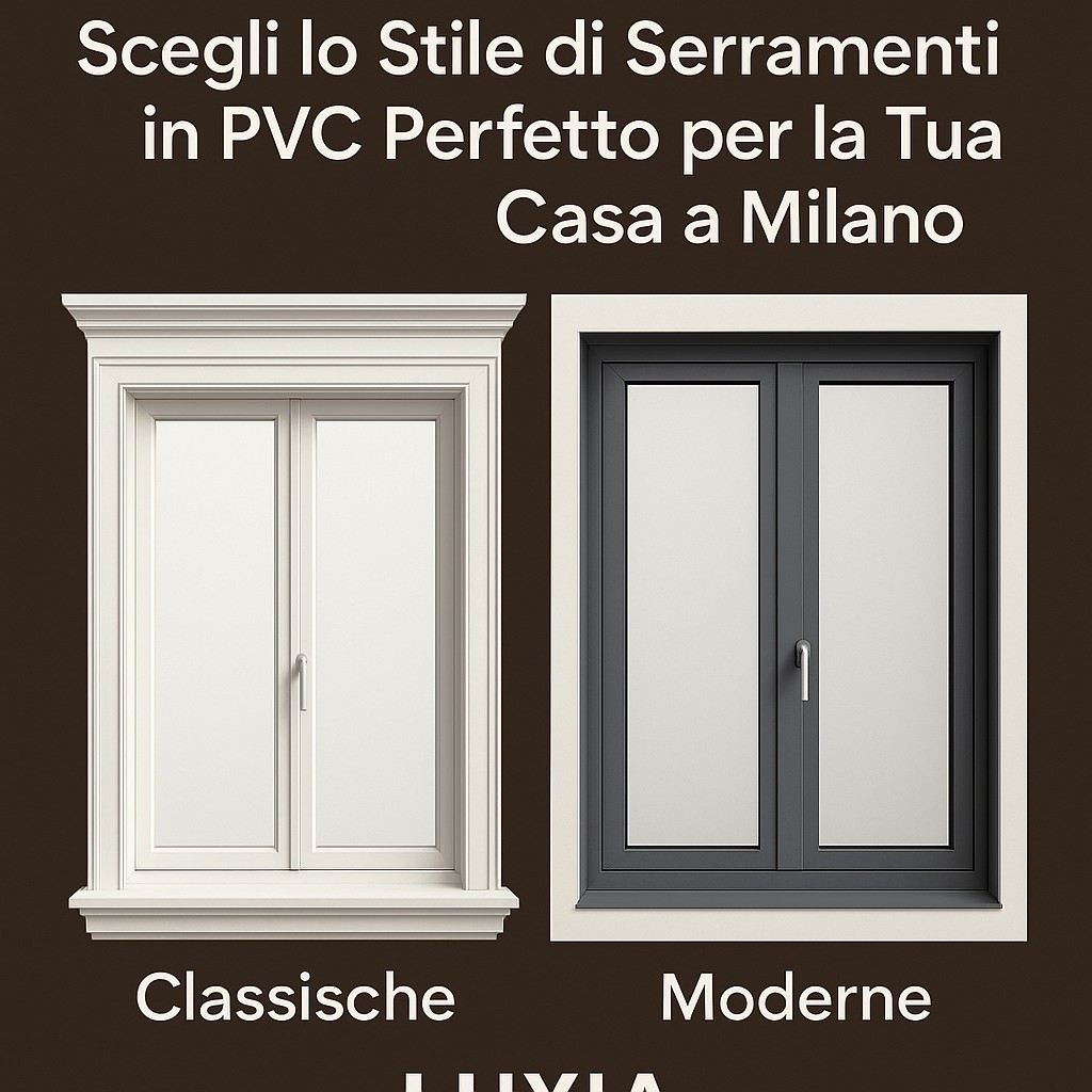 Scegli lo Stile di Serramenti in PVC Perfetto per la Tua Casa